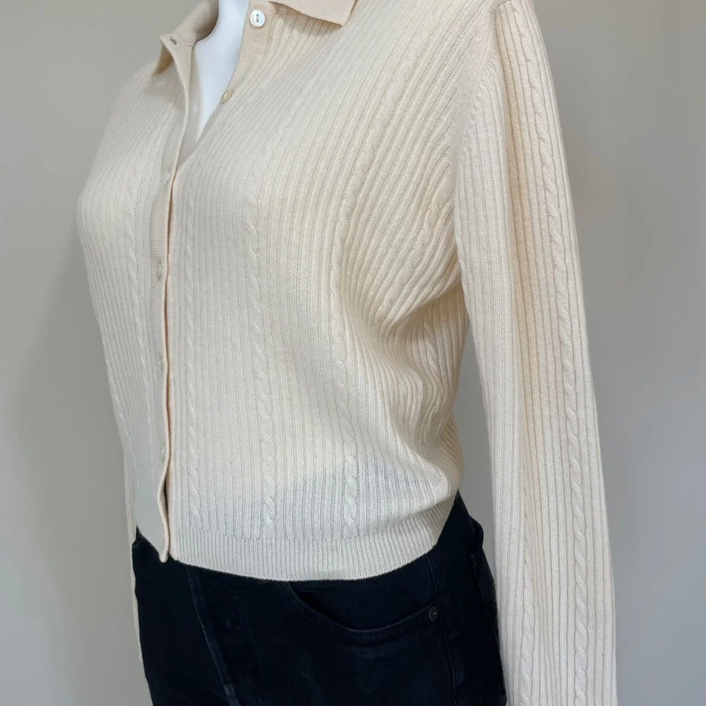 HARRODS KNIGHTBRIDGE CASHMERE SWEATER - Picture 6 of 9